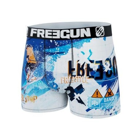 FREEGUN Boxer Homme Sport Extreme Confortable et Stretch