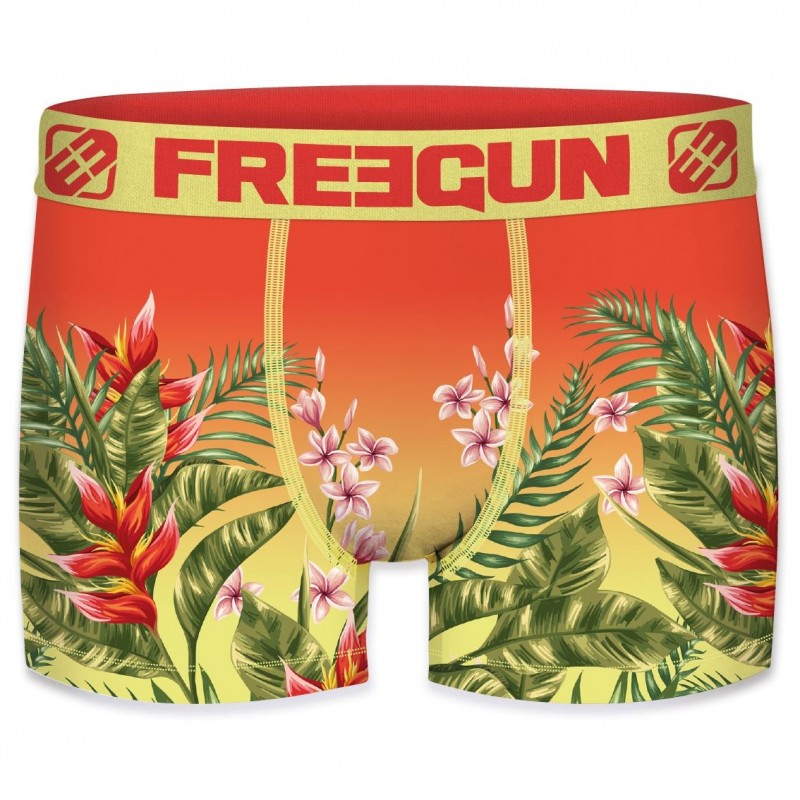 Boxer Homme FREEGUN Portugal - Taille XXL - Multicolore - Matière Polyester