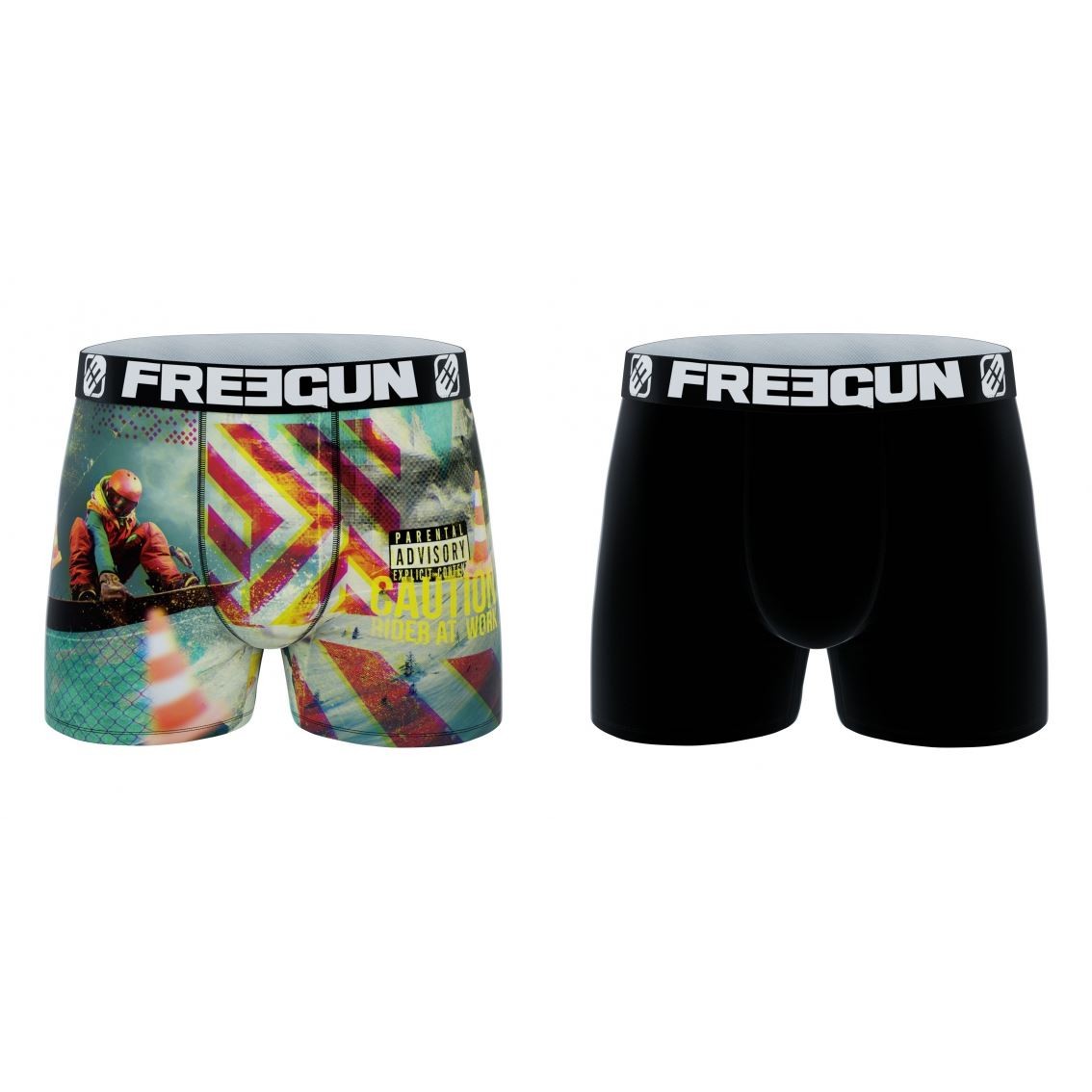 FREEGUN Lot de 2 Boxers...