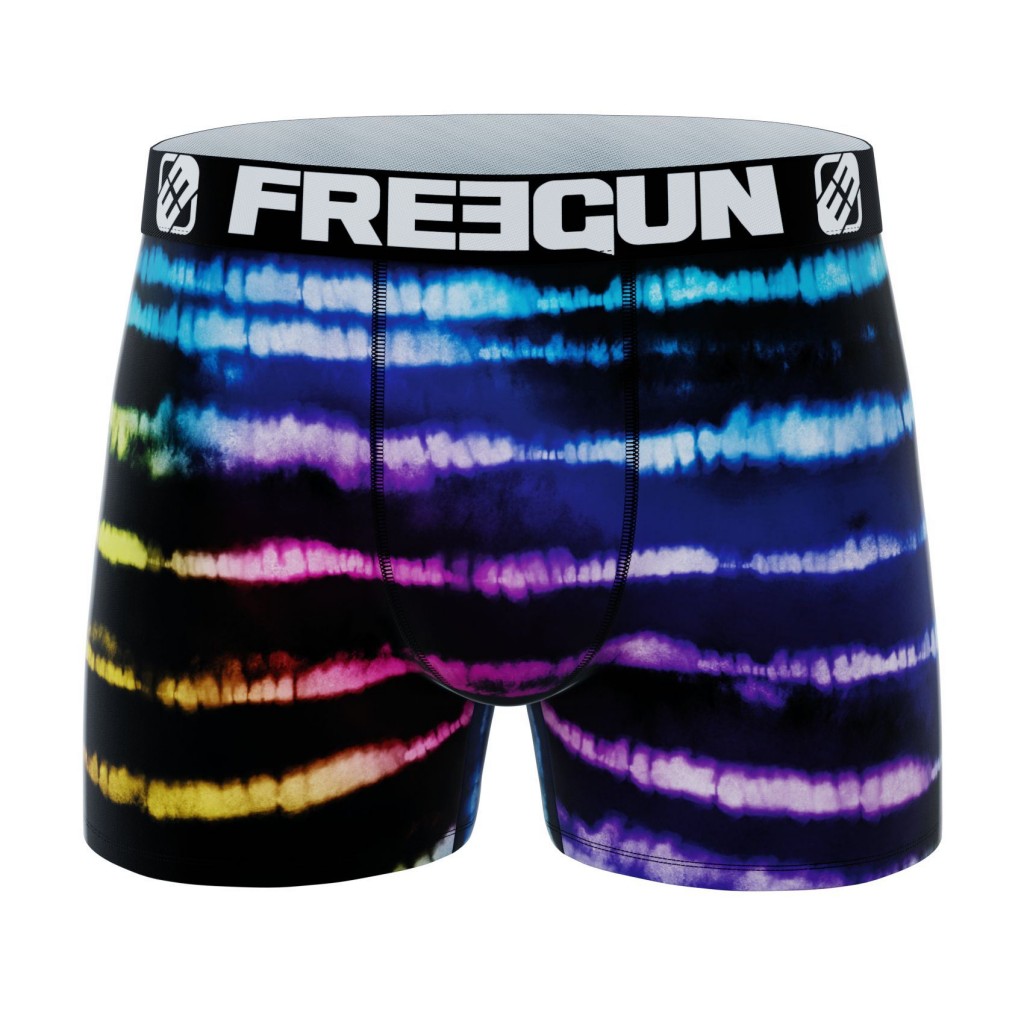 FREEGUN Boxer Microfibre Enfant Psychedelic