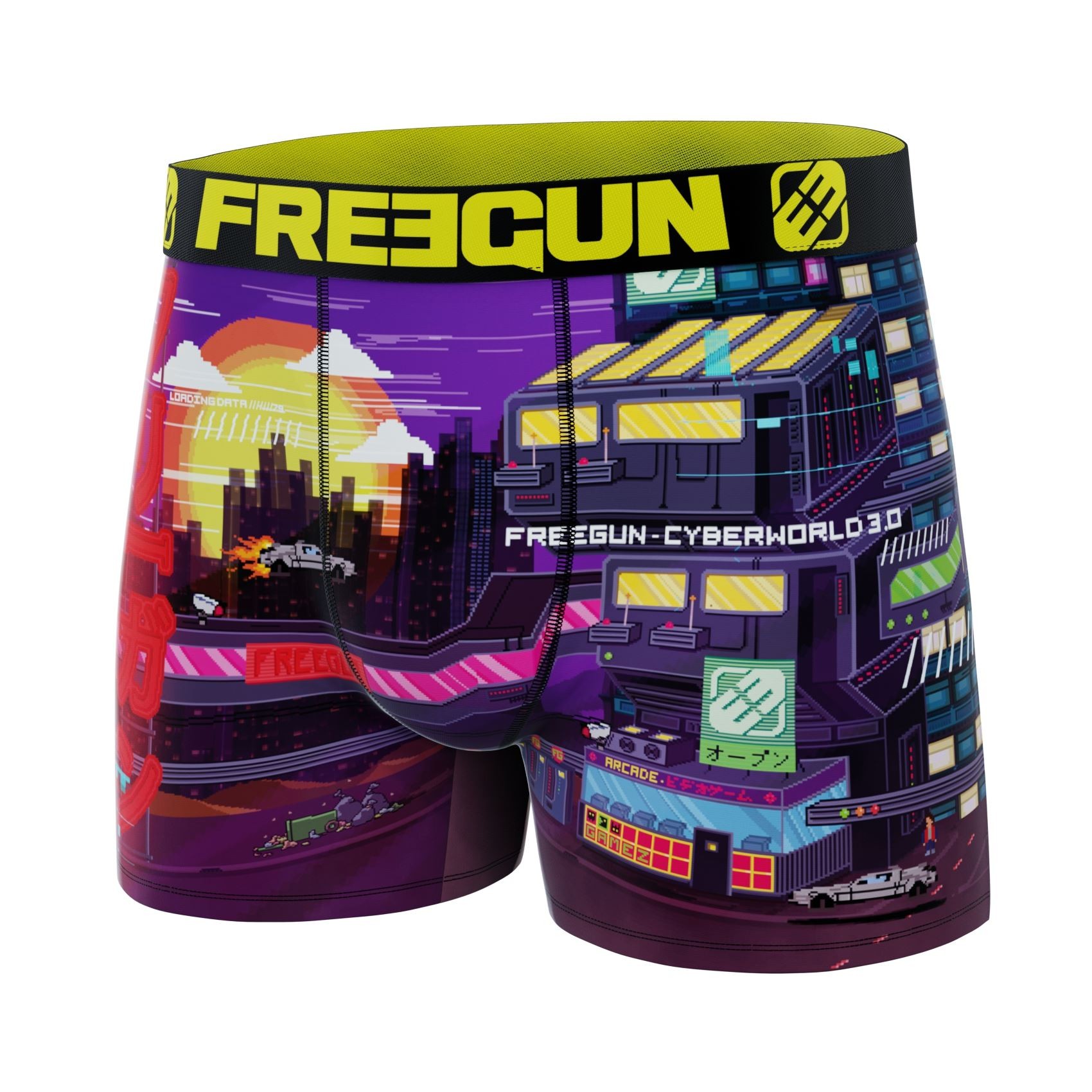 FREEGUN Boxer Microfibre Garçon Jeu Vidéo FREEGUN Boxer Microfibre Garçon Jeu Vidéo