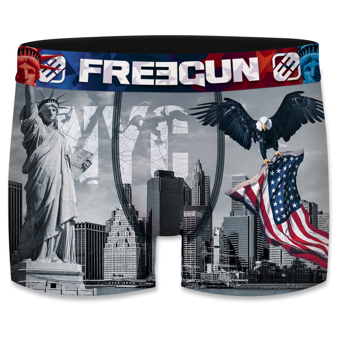 FREEGUN Boxer Microfibre...