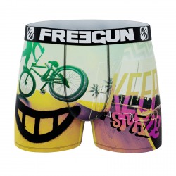 FREEGUN Boxer Microfibre Garçon Vélo
