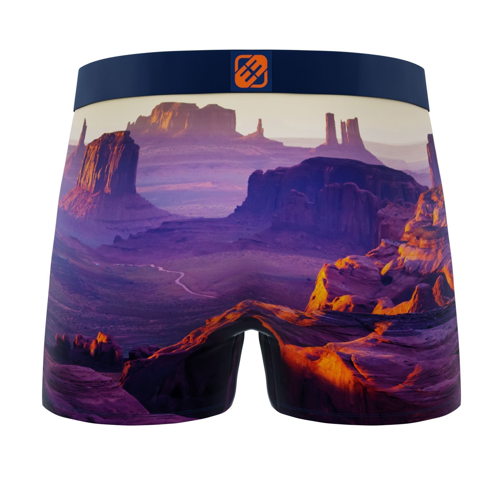 FREEGUN Boxer Homme en Microfibre Recyclé Thème Paysage FREEGUN Boxer Homme en Microfibre Recyclé Thème Paysage