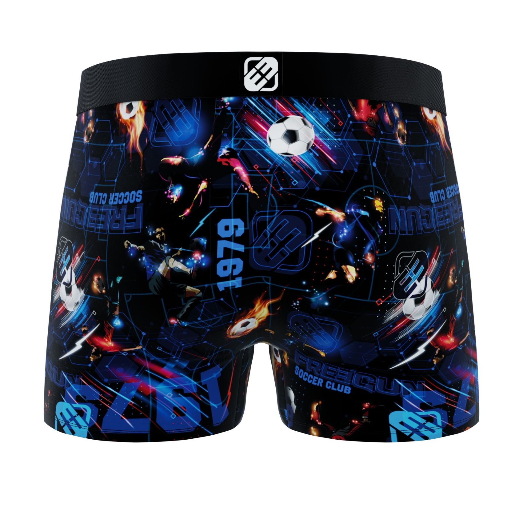 FREEGUN Boxer Homme Microfibre Football Soccer FREEGUN Boxer Homme Microfibre Football Soccer