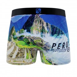 Boxer Microfibre Recyclé Thème Paysage Perou