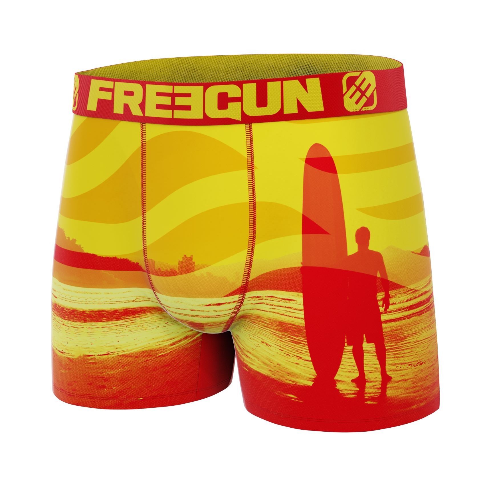 FREEGUN Boxer Homme en Microfibre Surf FREEGUN Boxer Homme en Microfibre Surf