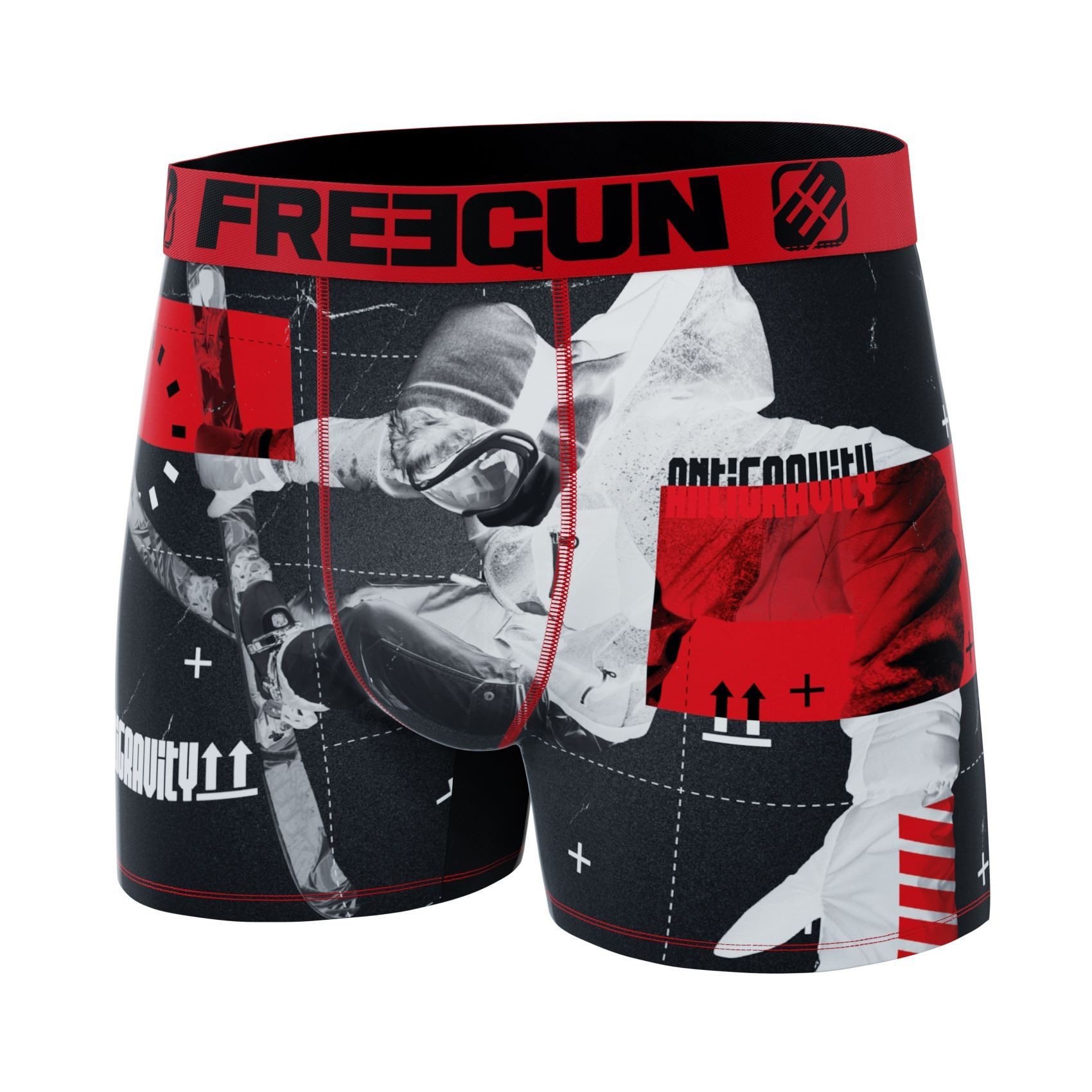 FREEGUN Boxer Microfibre Homme Ski FREEGUN Boxer Microfibre Homme Ski