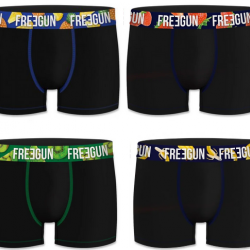 Lot de 4 boxers coton