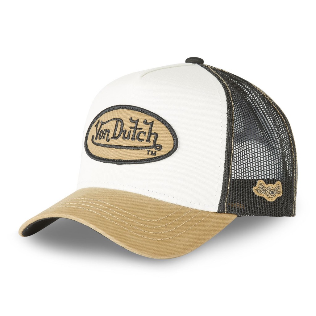 casquette von dutch beige