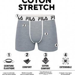boxer coton fila