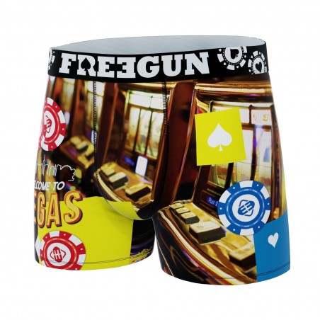 FREEGUN Boxer Homme Microfibre Las Vegas