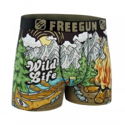 FREEGUN Boxer Homme Wild Life