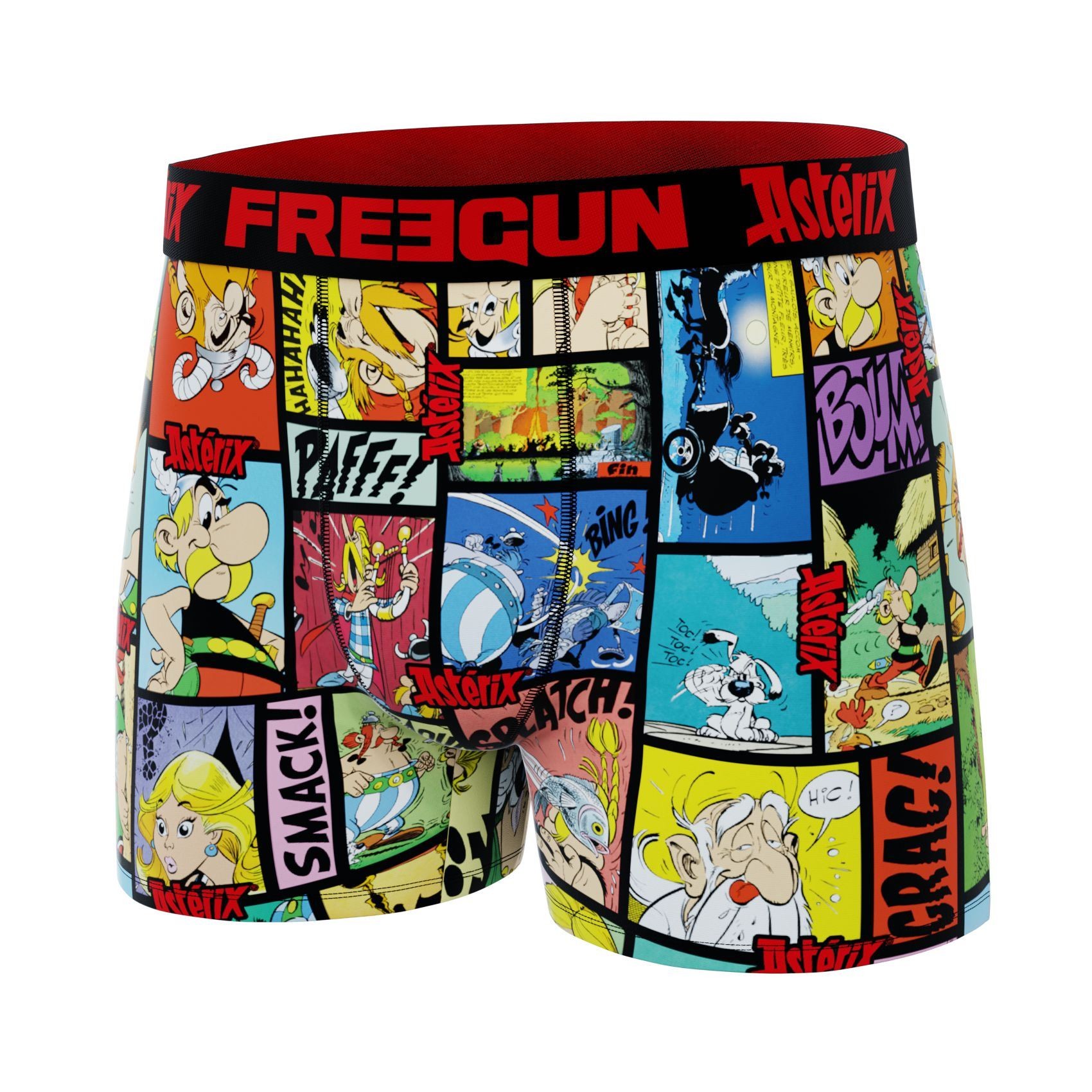 boxer en microfibre Asterix et Obelix de Freegun boxer en microfibre Asterix et Obelix de Freegun