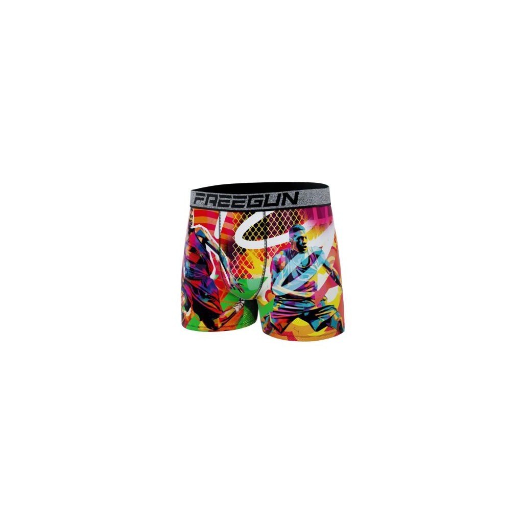 FREEGUN Boxer Microfibre Homme Basket