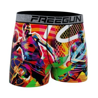 FREEGUN Boxer Microfibre Homme Basket
