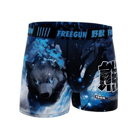 FREEGUN Boxer Microfibre Garçon Ours