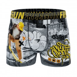 FREEGUN Boxer Microfibre Garçon Skate Graffiti