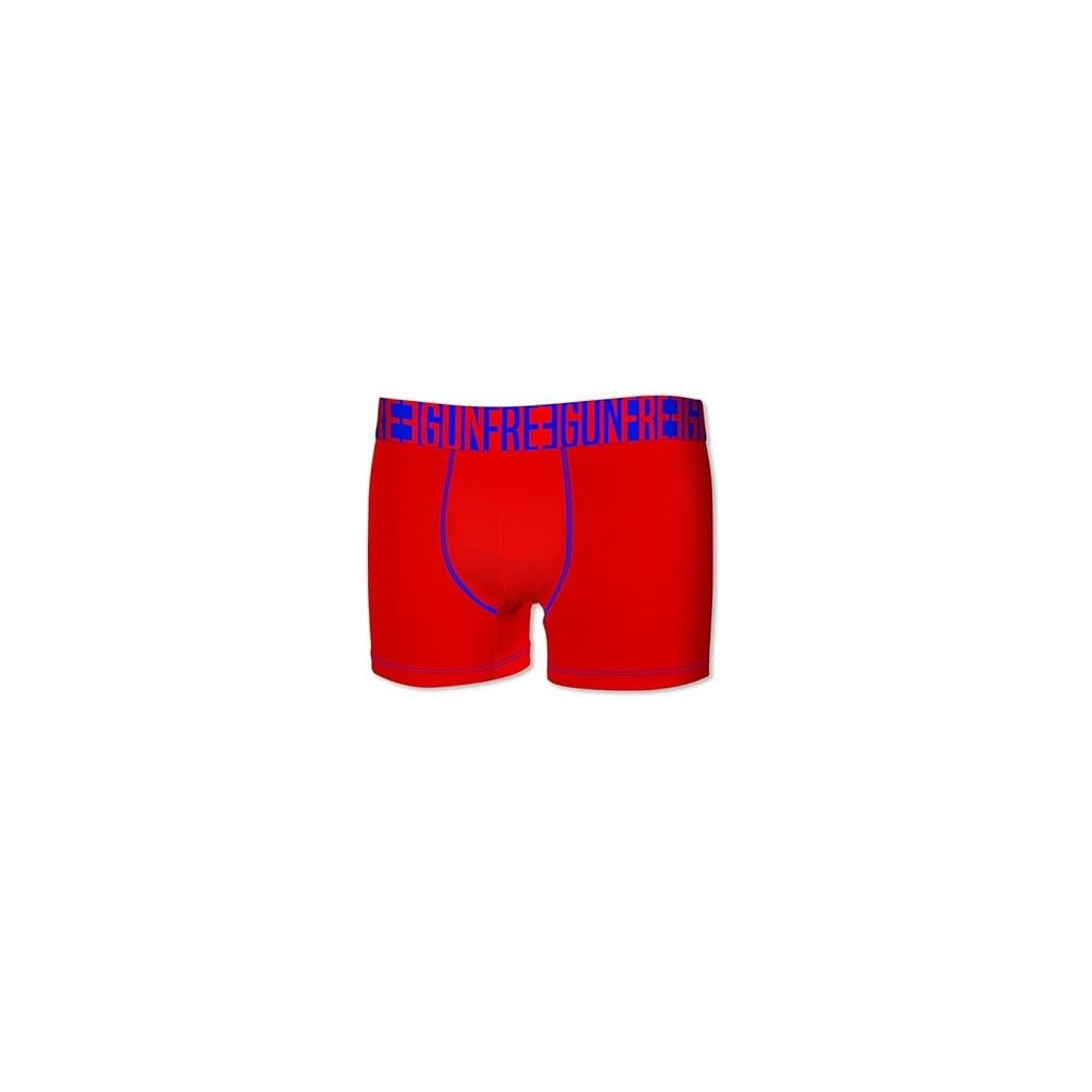 Lot de 2 boxers Enfant Soft Touch Freegun Rouge et Gris