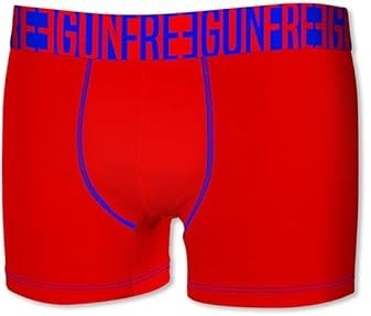Lot de 2 boxers Enfant Soft Touch Freegun Rouge et Gris Lot de 2 boxers Enfant Soft Touch Freegun Rouge et Gris
