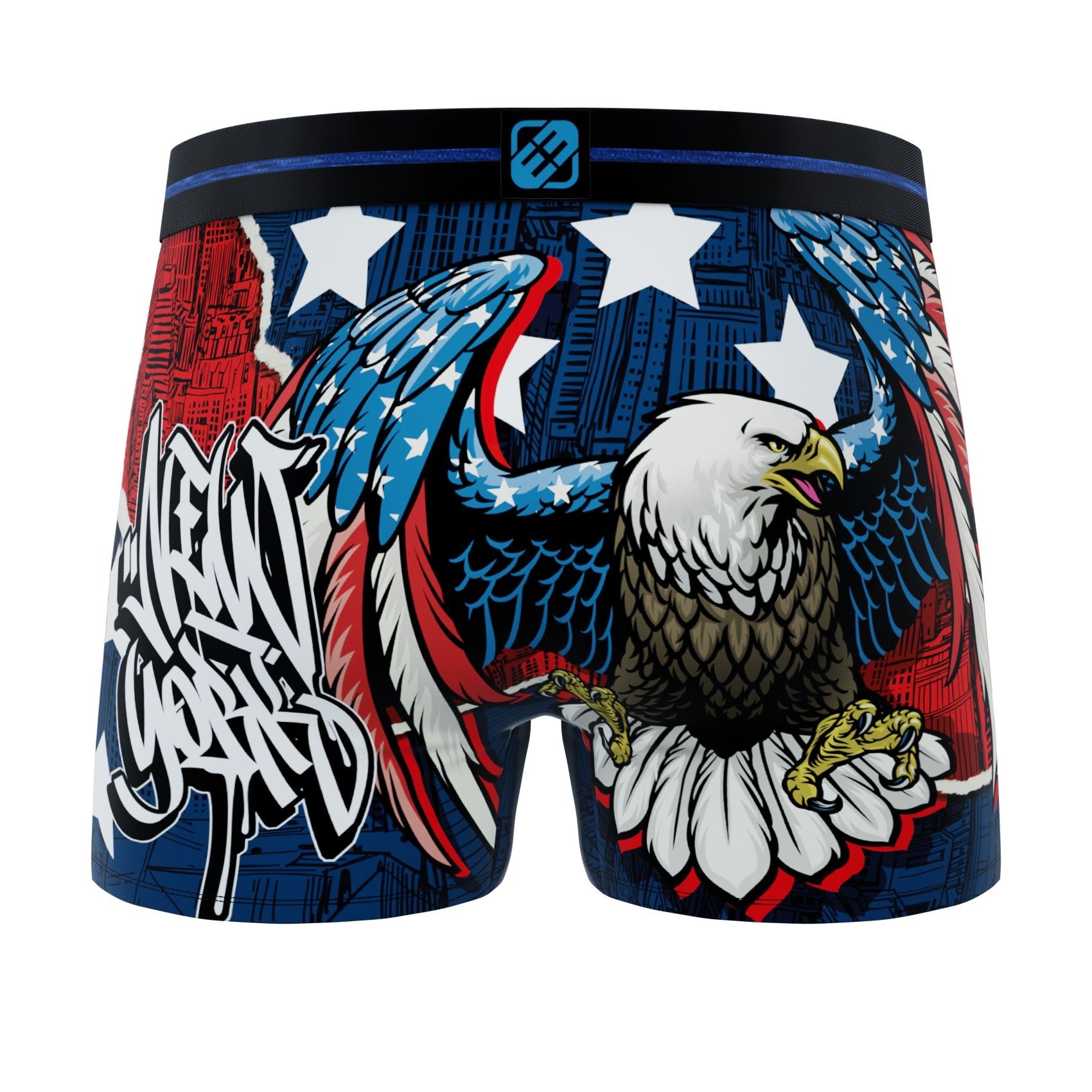 FREEGUN Boxer à l'unité Microfibre Garçon Aigle USA FREEGUN Boxer à l'unité Microfibre Garçon Aigle USA