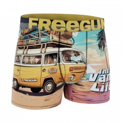 FREEGUN Boxer Homme Caleçon Summer Van