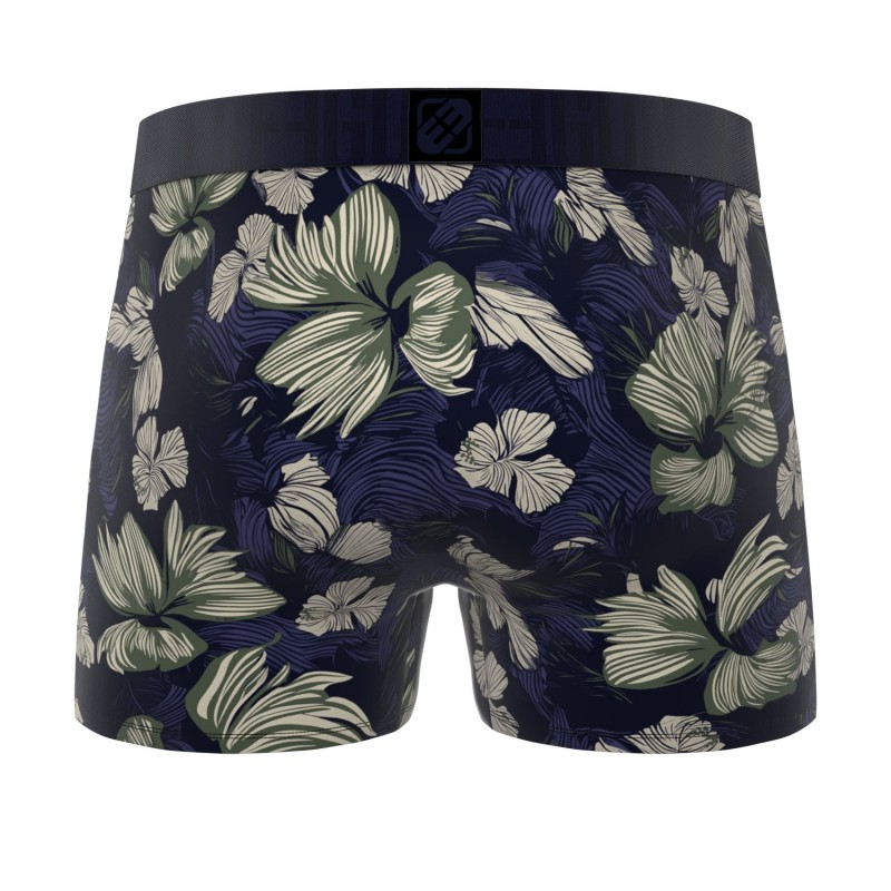 FREEGUN Boxer Homme Cale on Fleurs Grises freegun-boxer-homme-cale-on-fleurs-grises