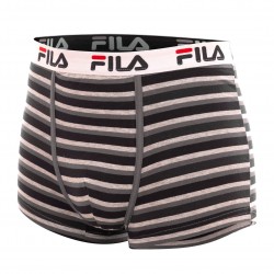 Boxer homme coton motif rayures- FILA
