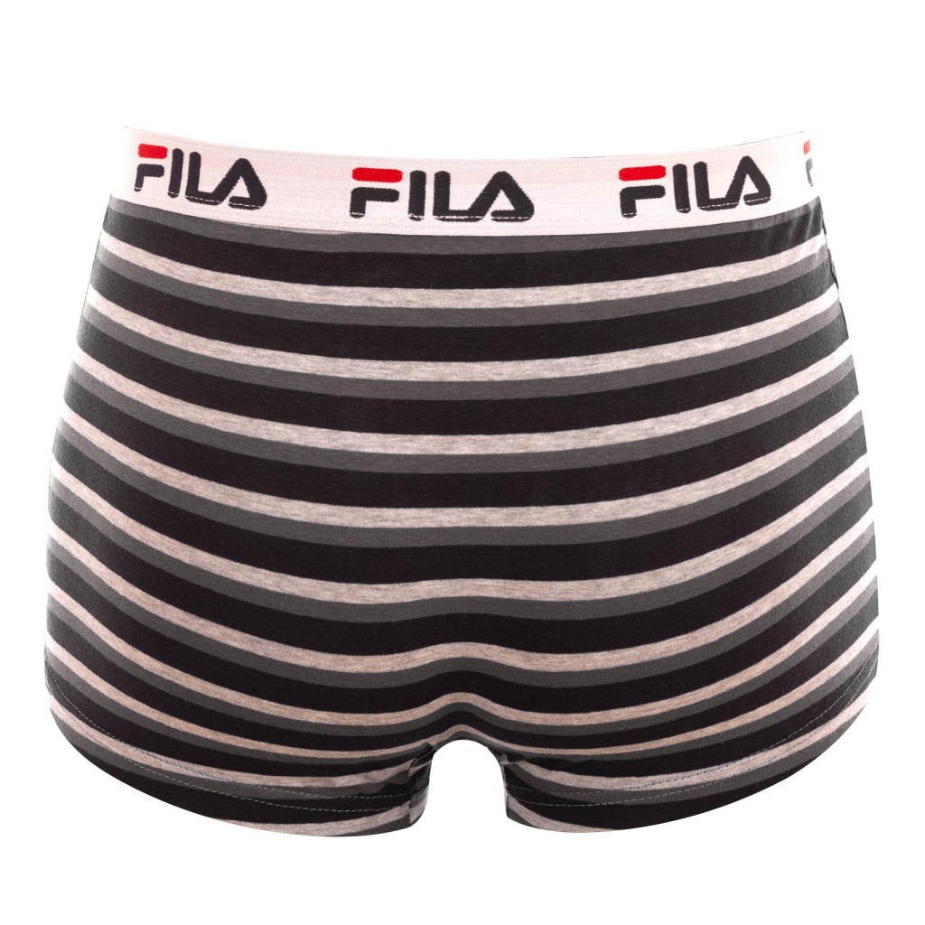 Boxer homme coton motif rayures- FILA