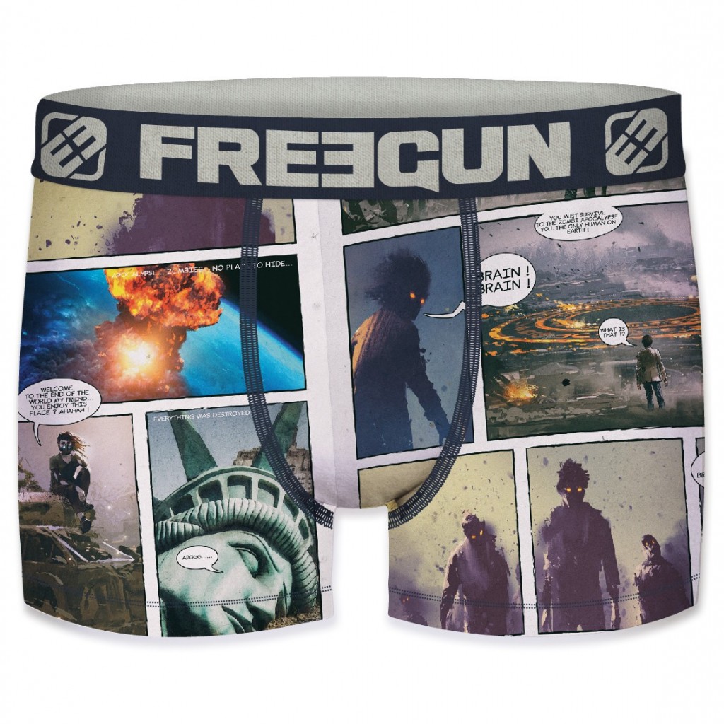 Boxer Garçon Freegun FGP88/ZOM Bd Comics