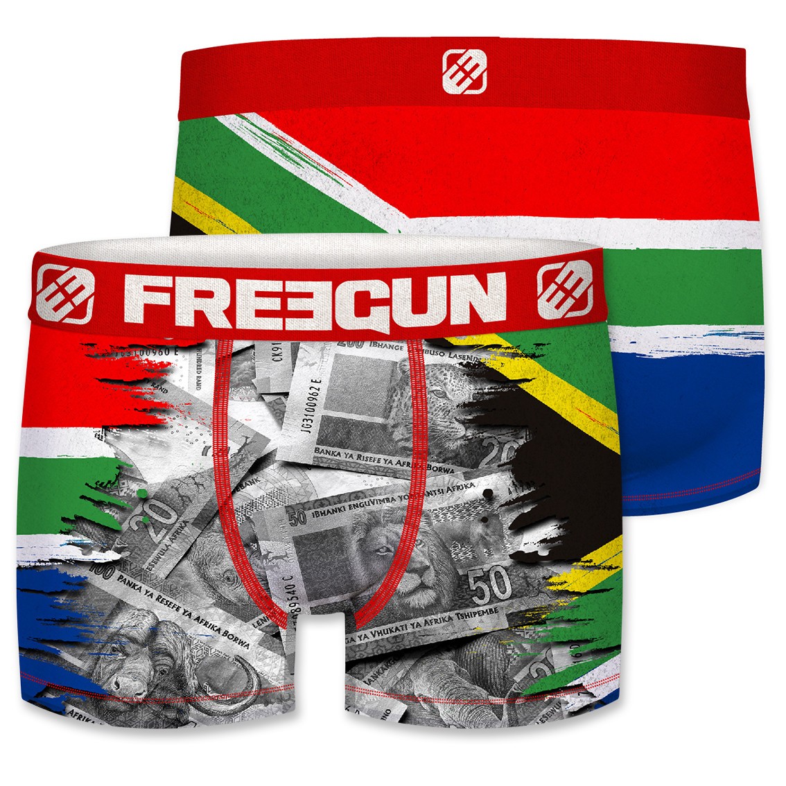 FREEGUN Boxer Homme Afrique...