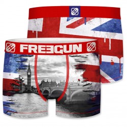 FREEGUN Boxer Microfibre Homme Londres