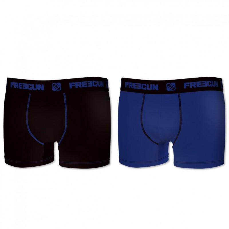 FREEGUN Caleçon Homme Résistant, Boxer Homme, Léger, Maintien Anti