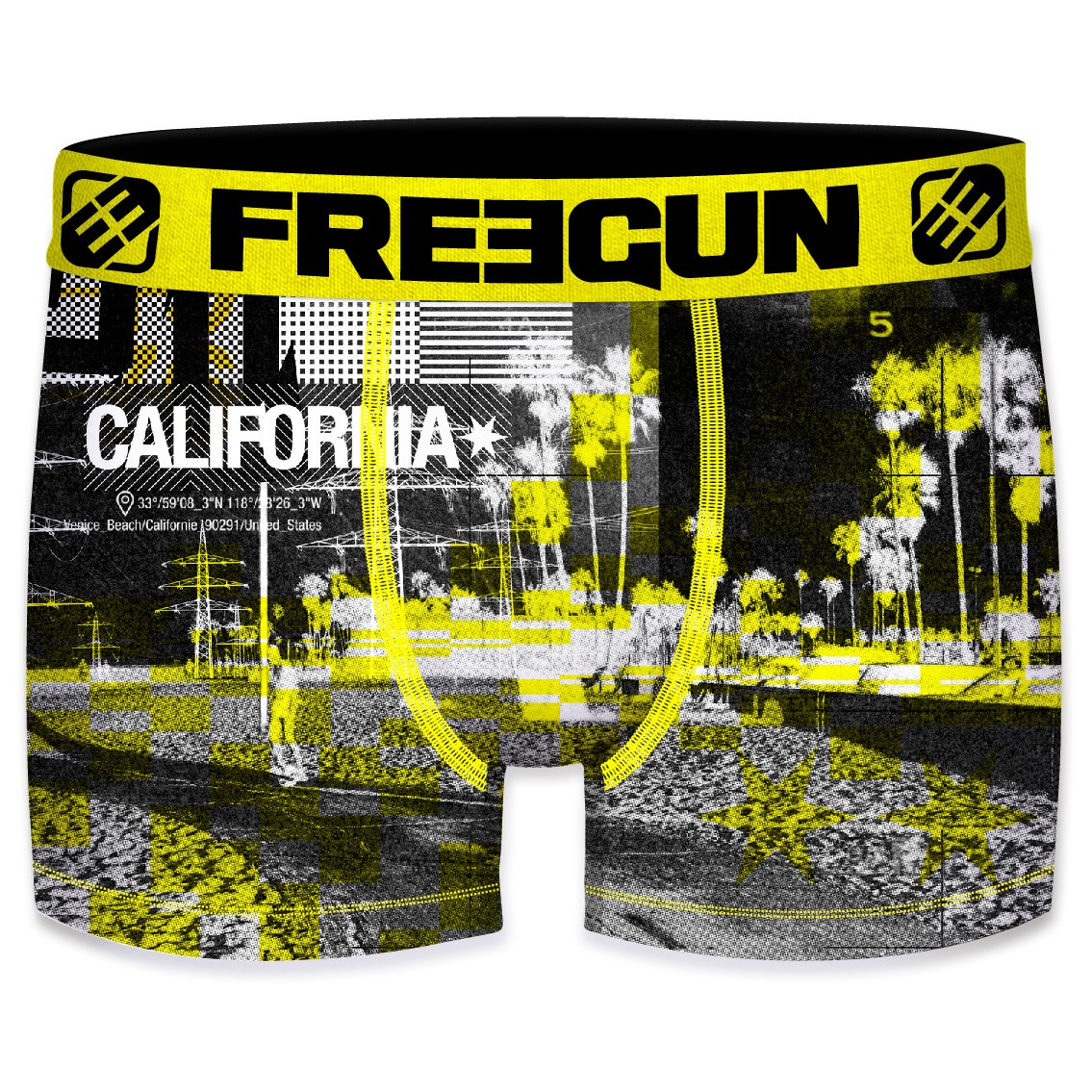 Boxer freegun Jaune