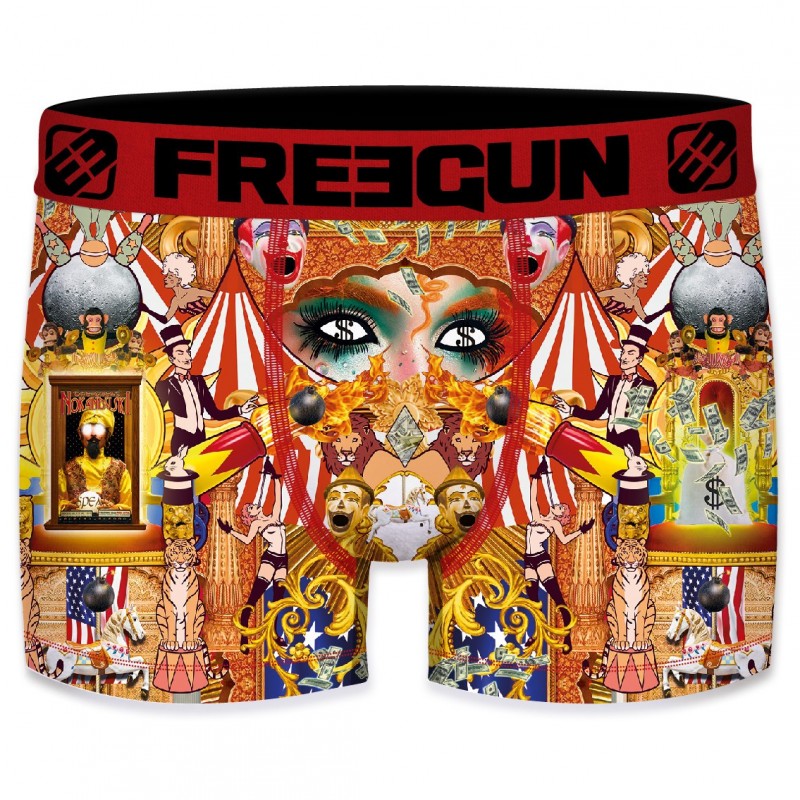 Boxer Homme Motif Requin Fun – Tissu Doux Extensible, Taille Élastique | Sous-Vêtement Confortable Imprimé