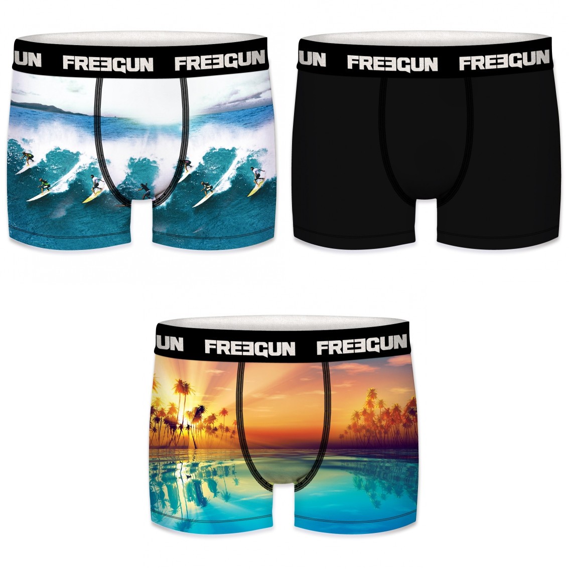 Lot boxer freegun garçon pas cher 2025