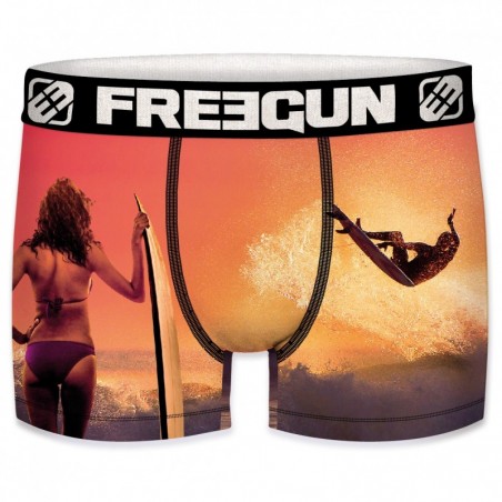 FREEGUN Boxer Microfibre Homme Surf