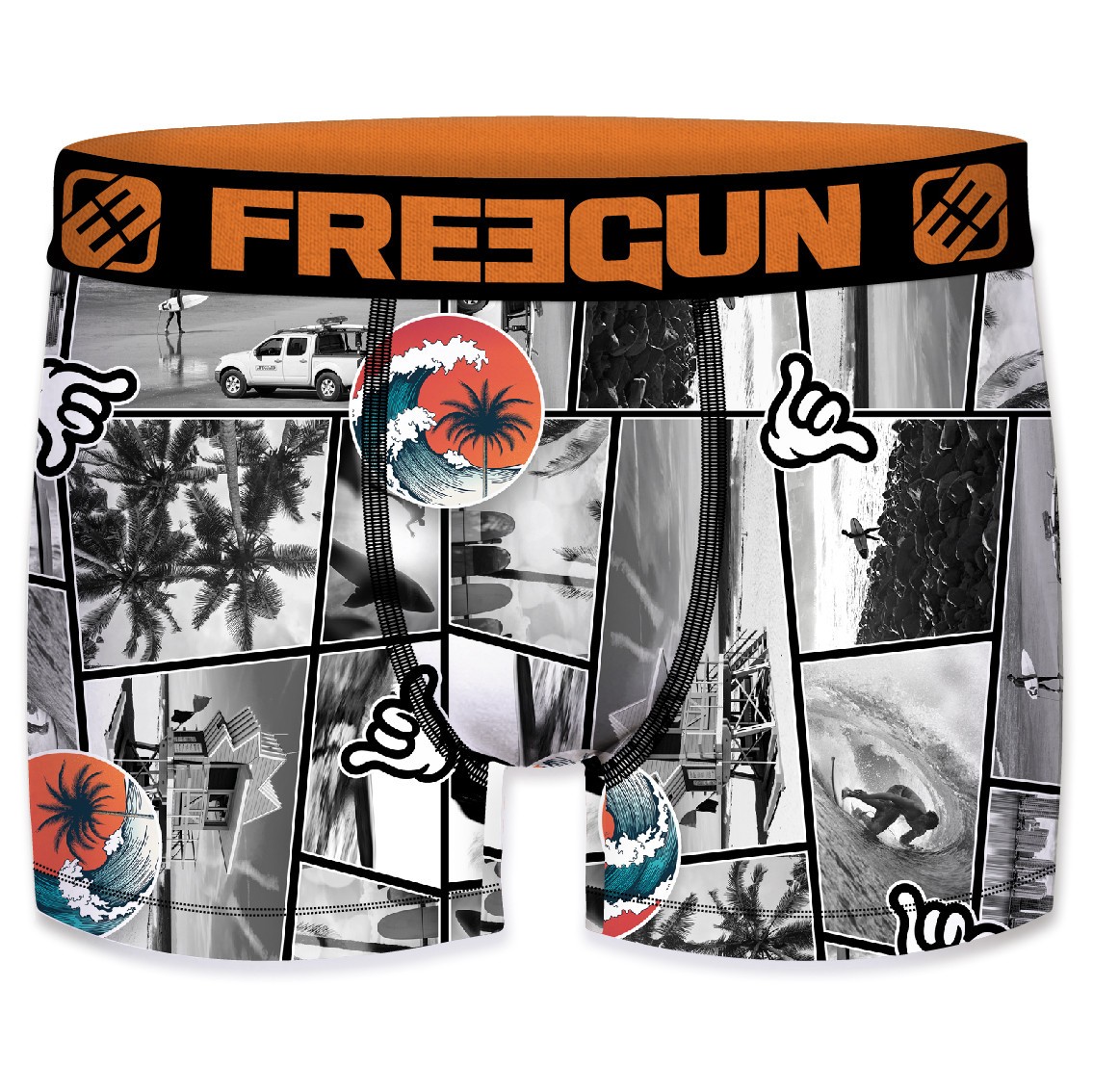 FREEGUN Boxer Microfibre...