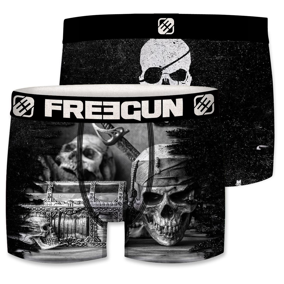 FREEGUN Boxer Garçon Pirate