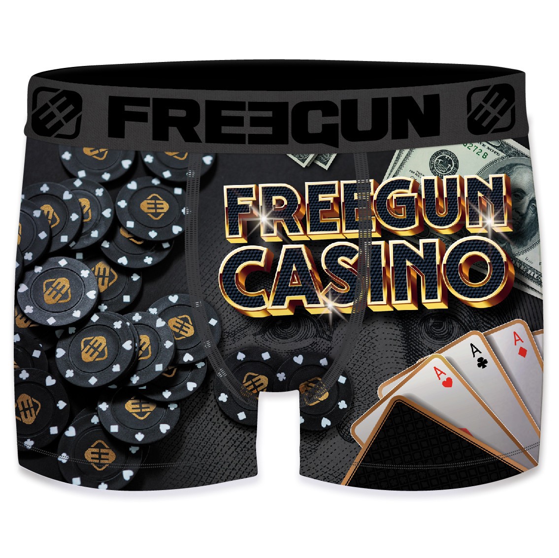 FREEGUN Boxer Garçon Casino