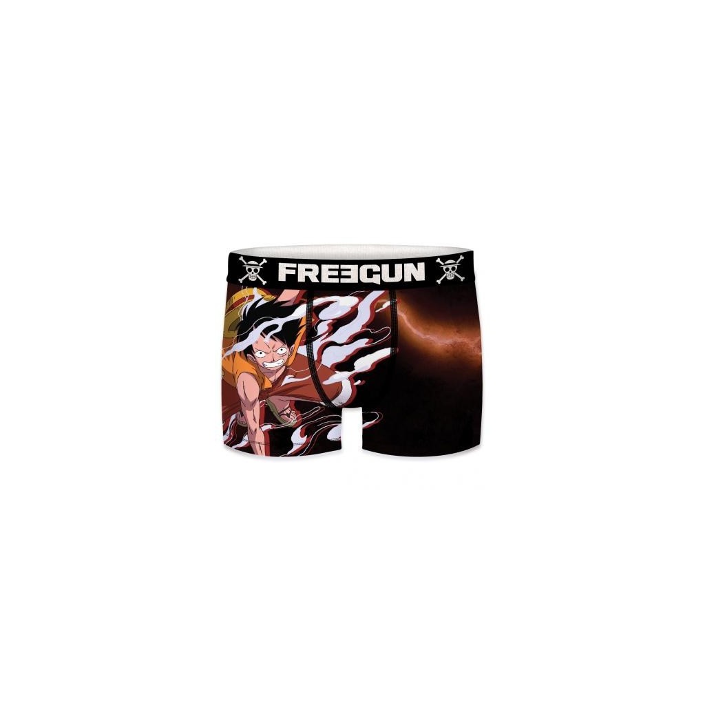 FREEGUN Boxer Corti Dragon Ball Super (Pacco Da 4) Uomo - Mutande In Poliestere Ed Elastan, Fodera In Cotone, Taglie S-XXL, Stampe Originali