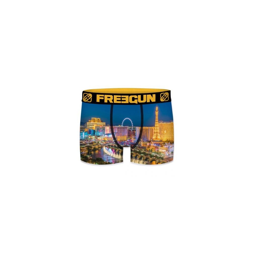 FREEGUN Boxer Microfibre Homme Las Vegas