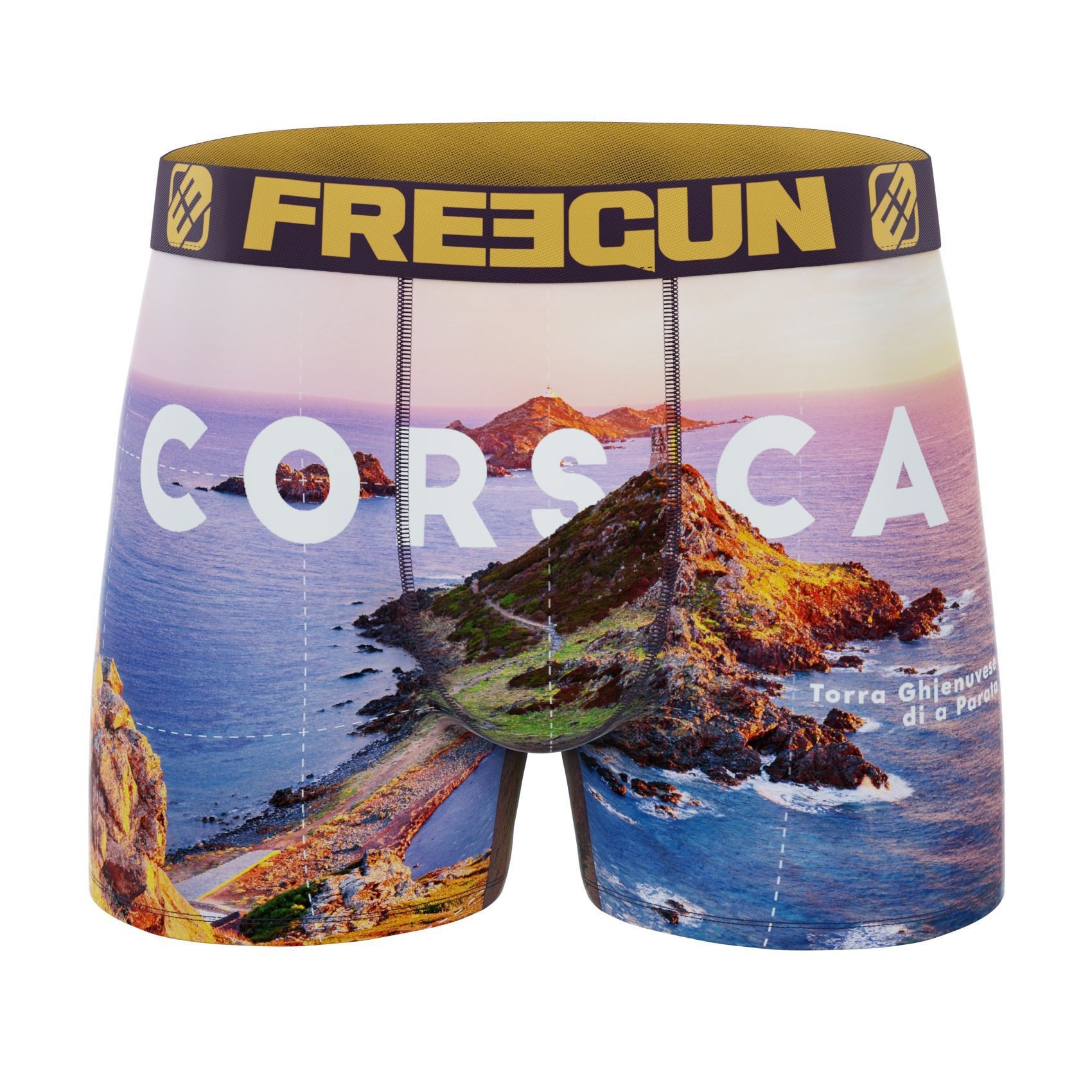 FREEGUN Boxer Homme Paysage...