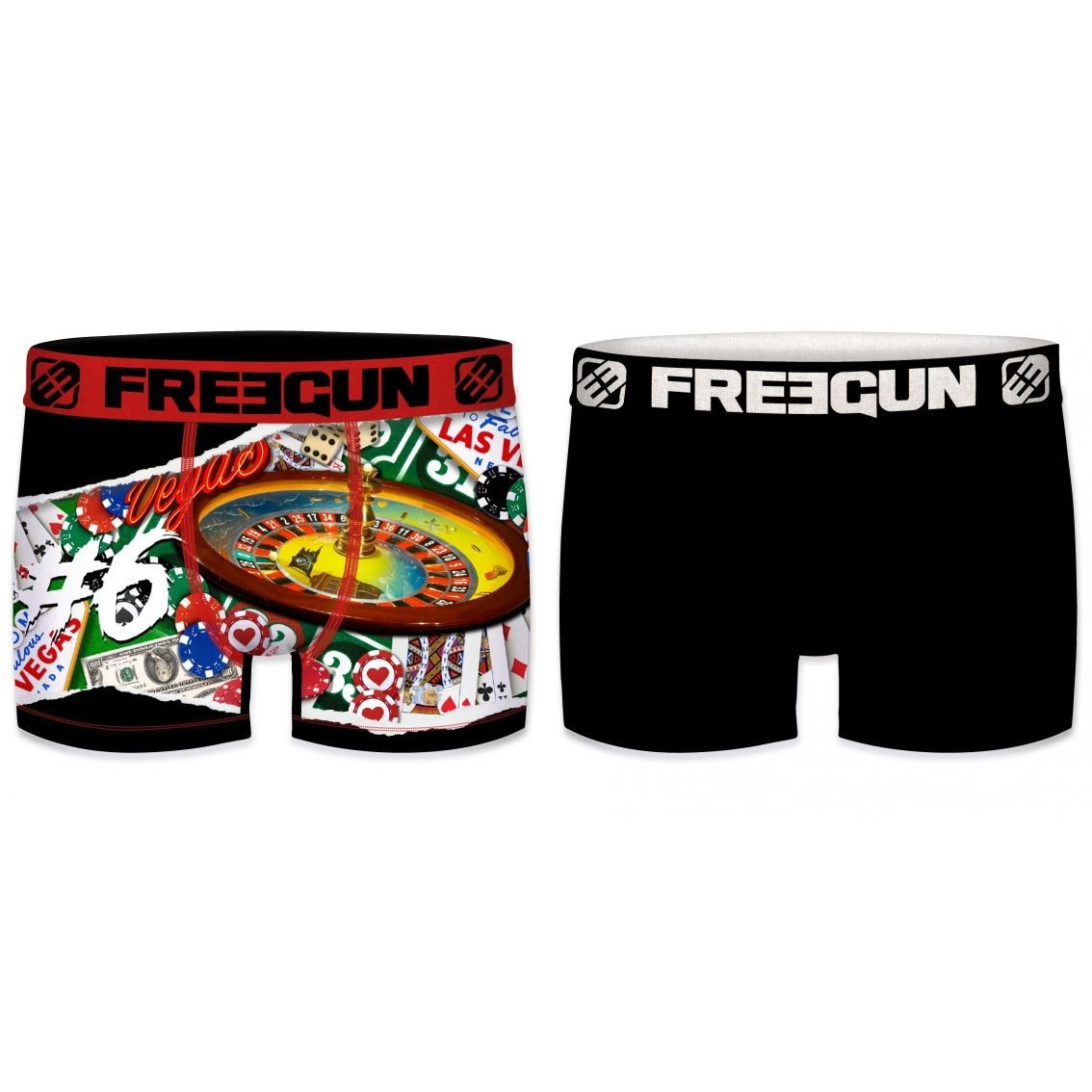 FREEGUN Caleçon Boxer Homme...