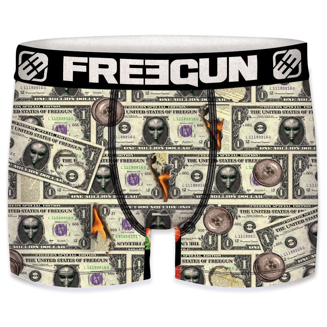 FREEGUN Caleçon Boxer Homme...