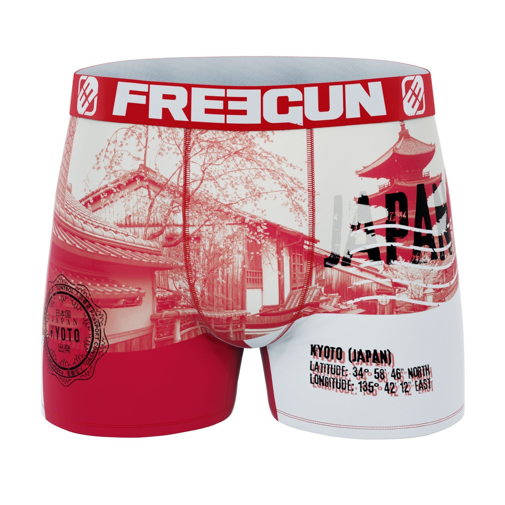 FREEGUN Boxer Homme Japon