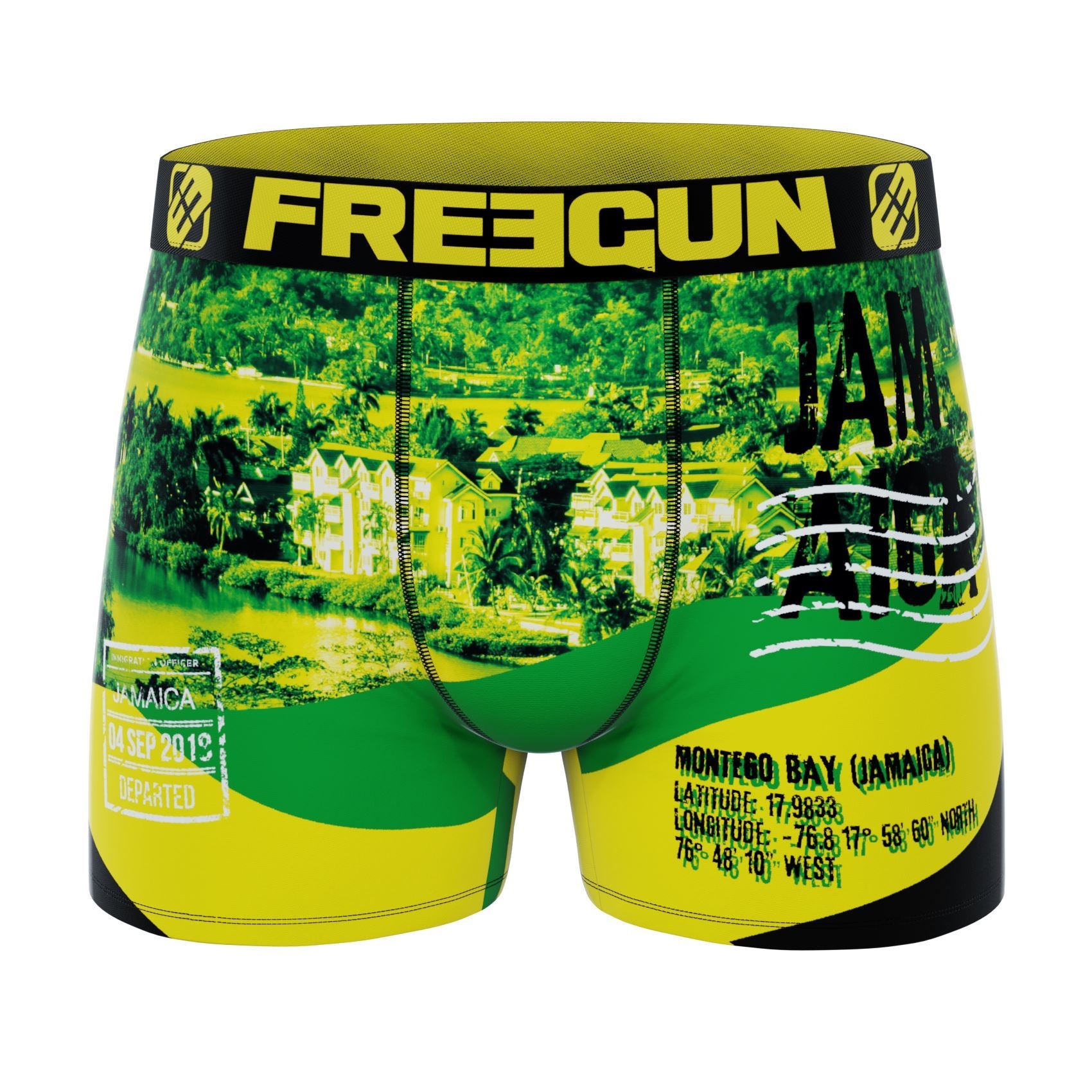 FREEGUN Boxer Homme Jamaïque