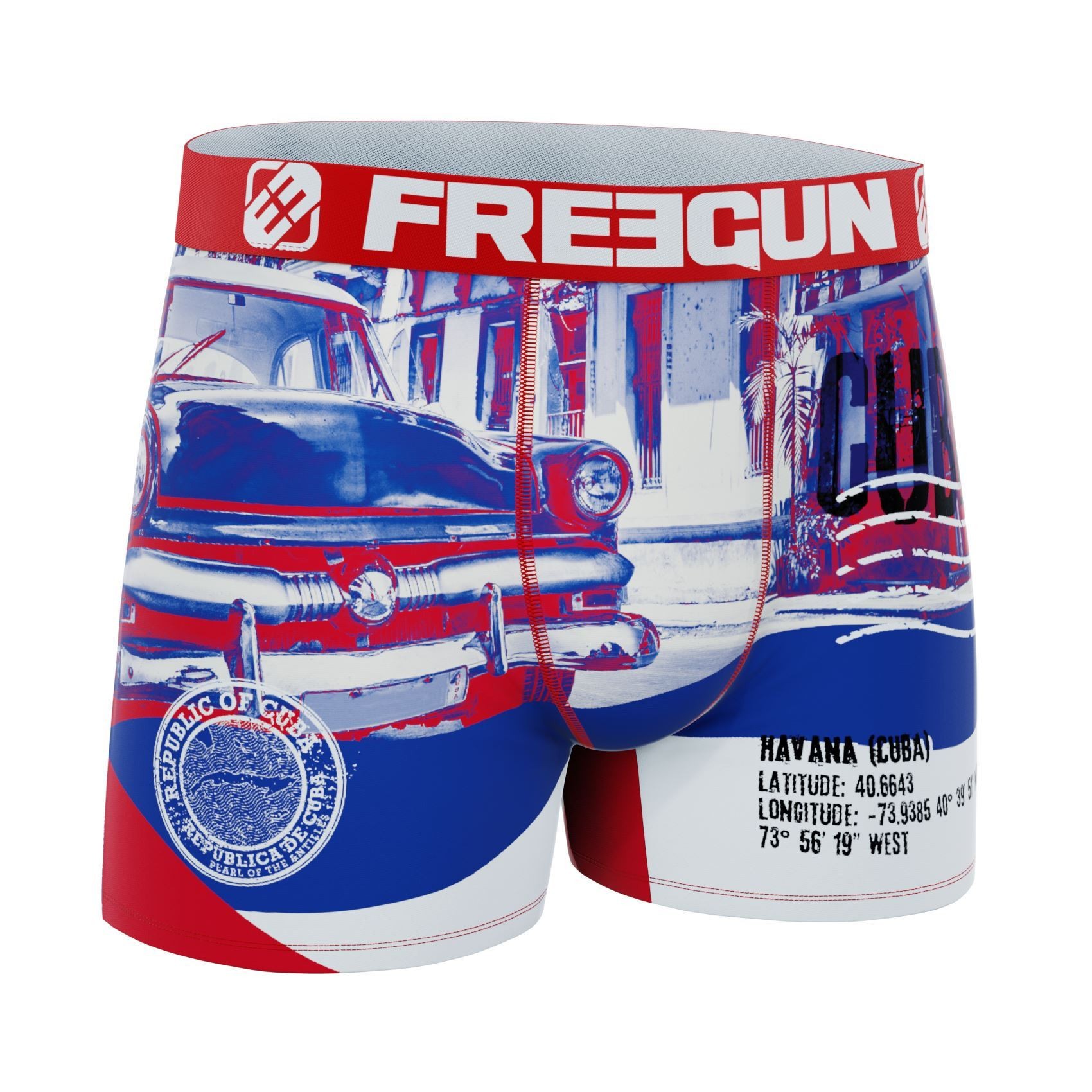FREEGUN Boxer Homme Cuba
