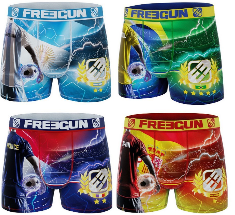 FREEGUN Boxer Homme Coupe...