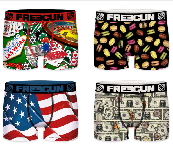 FREEGUN Boxers microfibre...